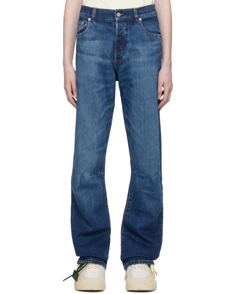 Heron Preston Blue Ex-Ray Jeans Wash