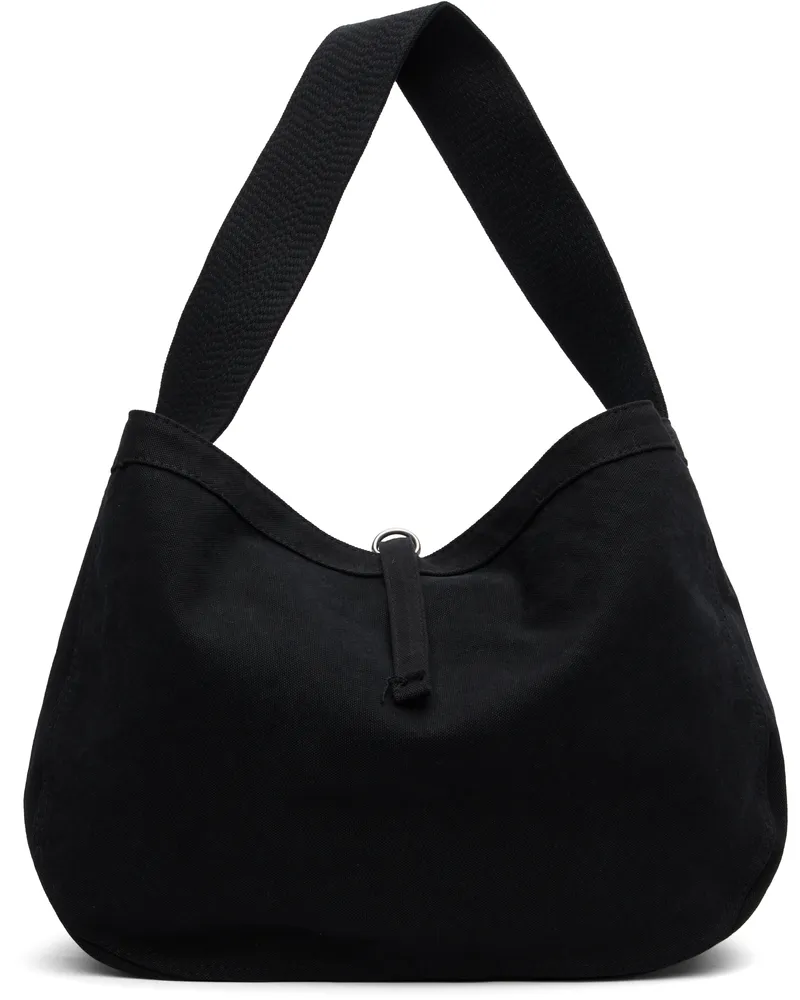Taiga Takahashi Black Lot.004 Newsboy Bag Black