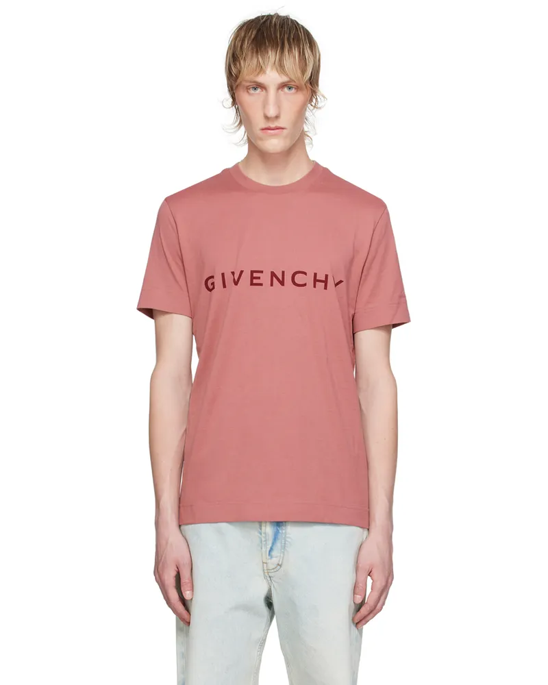 Givenchy Pink Slim Fit T-Shirt 656-old
