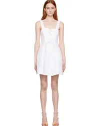 STAUD White Sutton Minidress White