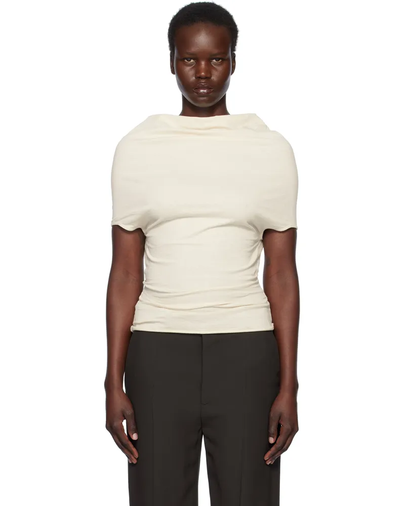 Rick Owens Off-White Hollywood Jersey Shroud T-shirt 21