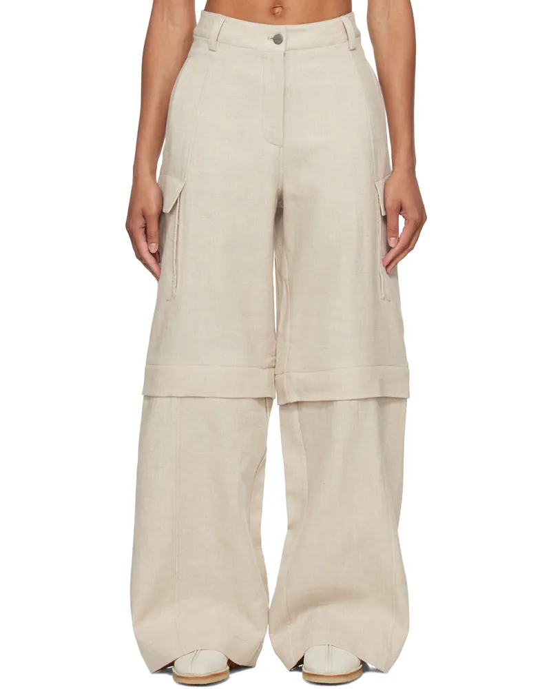 Holzweiler Beige Gorti Trousers 1002