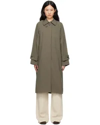 Proenza Schouler Khaki White Label Clark Trench Coat Khaki