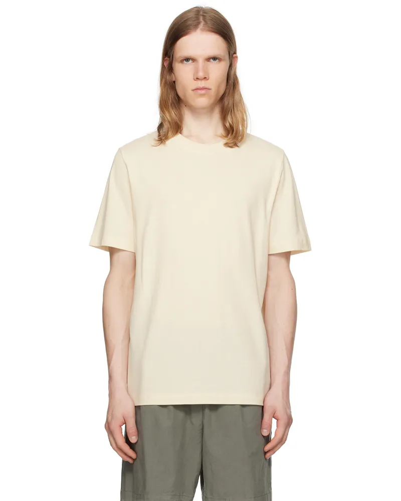 Norse Projects Off-White Jakob Cotton Crêpe T-shirt Ecru0957