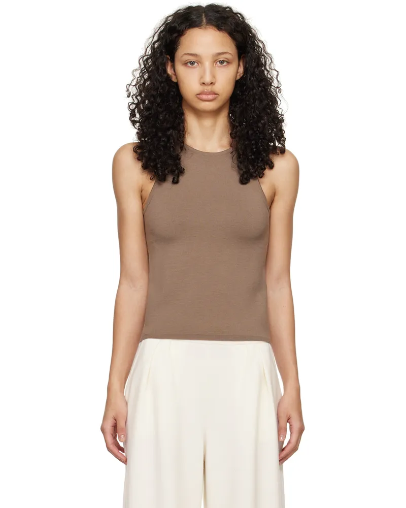 Max Mara Brown Alfeo Tank Top 3