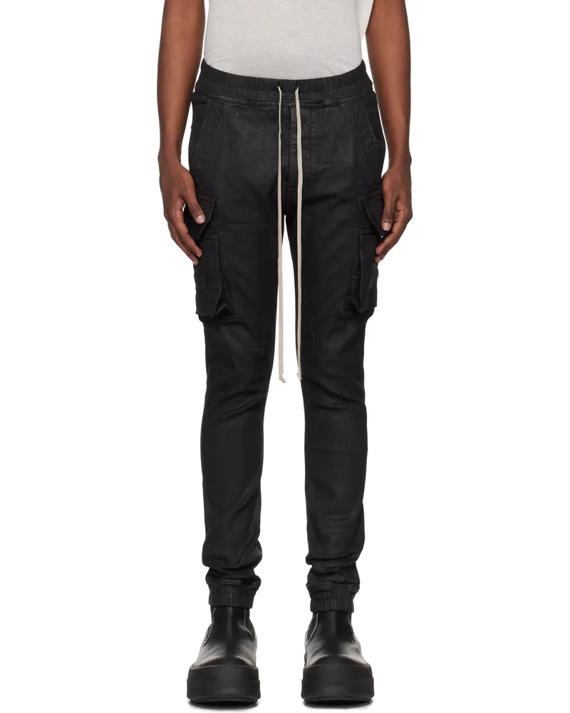DRKSHDW by Rick Owens Black Porterville Mastodon Cut Jeans 99