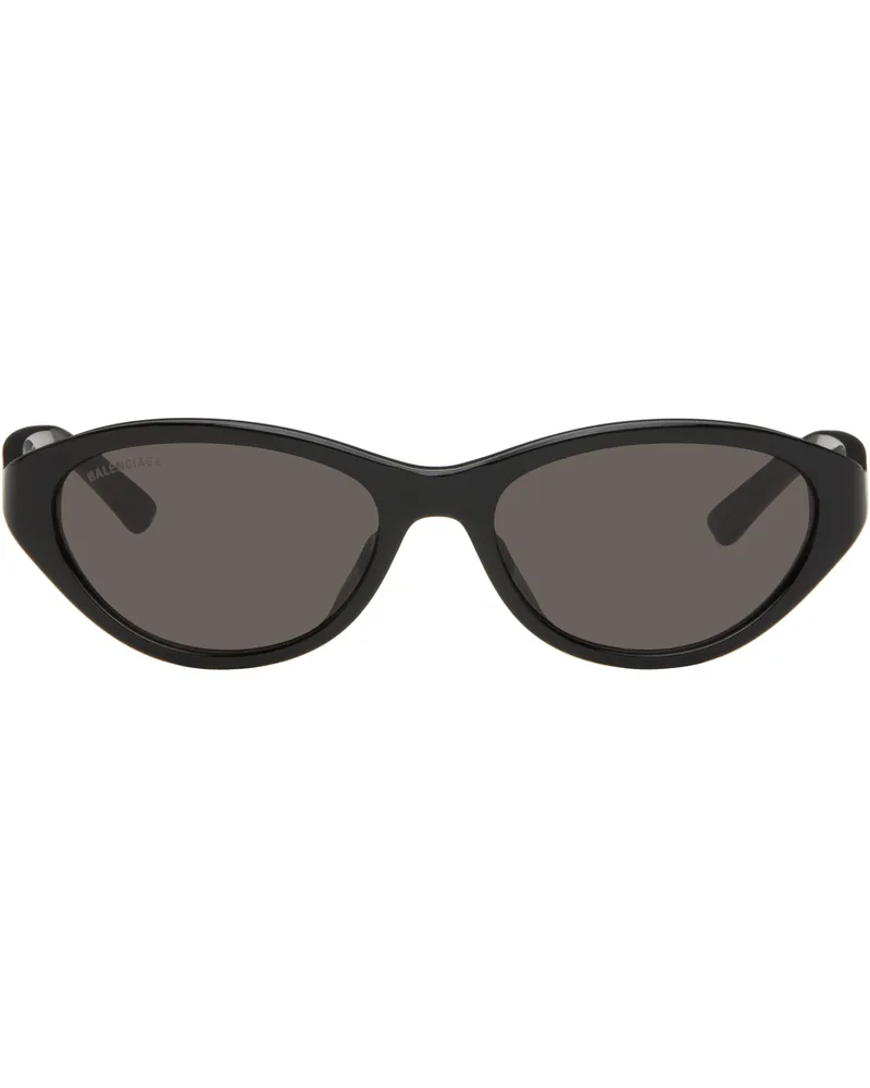 Balenciaga Black Neo Oval 2.0 Sunglasses 001