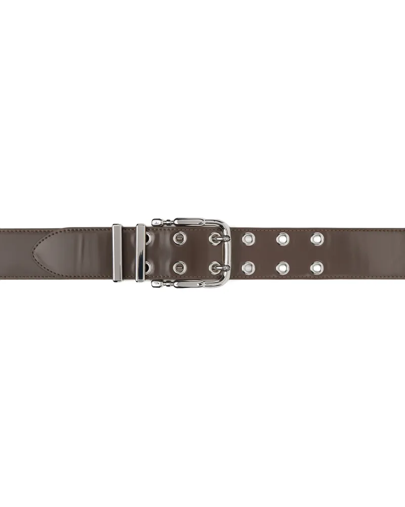 by FAR SSENSE Work Capsule – Brown Duo Belt Slate