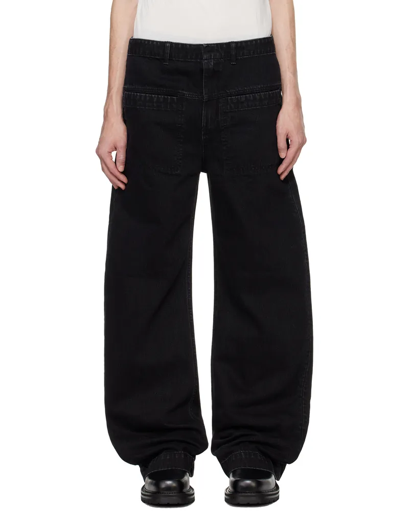 Entire Studios Black Asset Jeans Magnetite