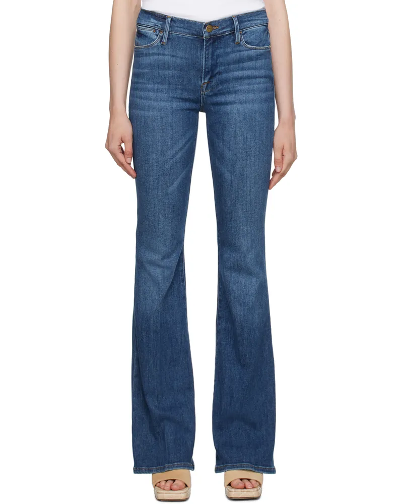 Frame Denim Blue 'Le High Flare' Jeans Lhf801