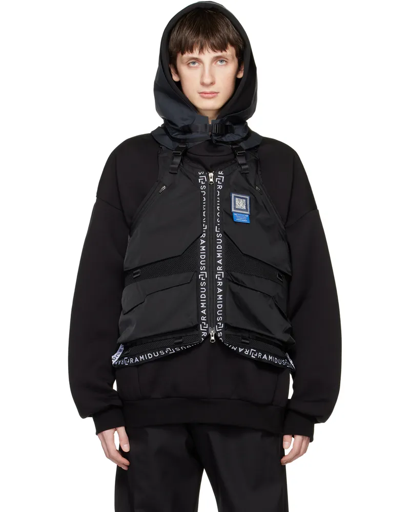 Fumito Ganryu Black RAMIDUS Edition Utility Vest Black