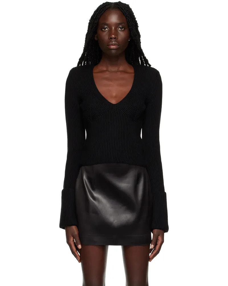 GAUGE81 Black Tashir Sweater 100