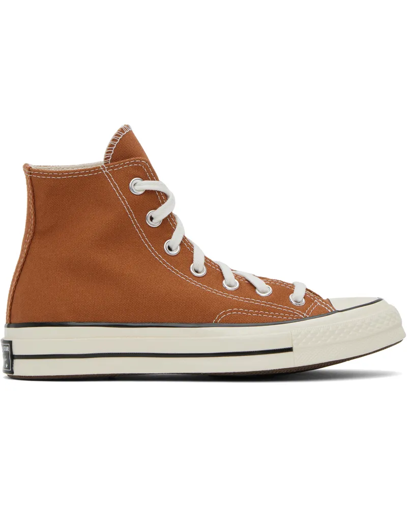 Converse Orange Chuck 70 High Top Sneakers Tawny