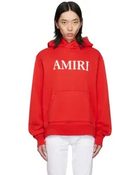 Amiri Red Core Hoodie Red