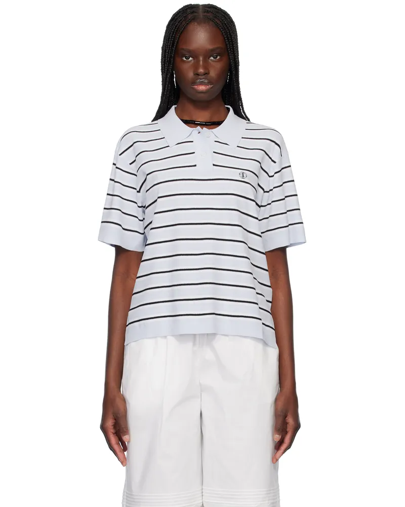 The Garment Blue Madison Tennis Polo 901