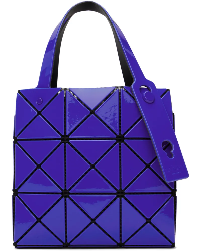 Issey Miyake Blue Carat Small Bag Blue