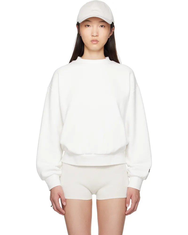 Fear of God White Classic Fit Crewneck Sweatshirt Cloud