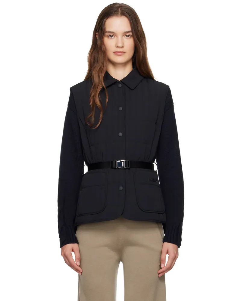 Mackage Black Helia Down Vest C0001
