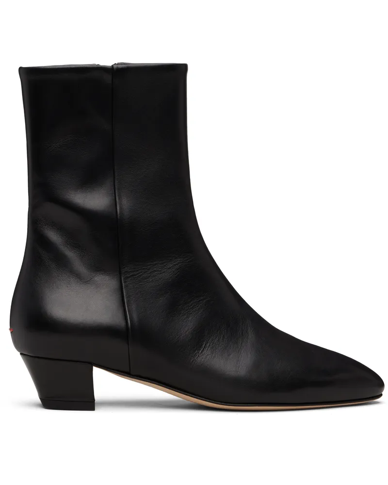 aeyde Black Yasmin Boots Black