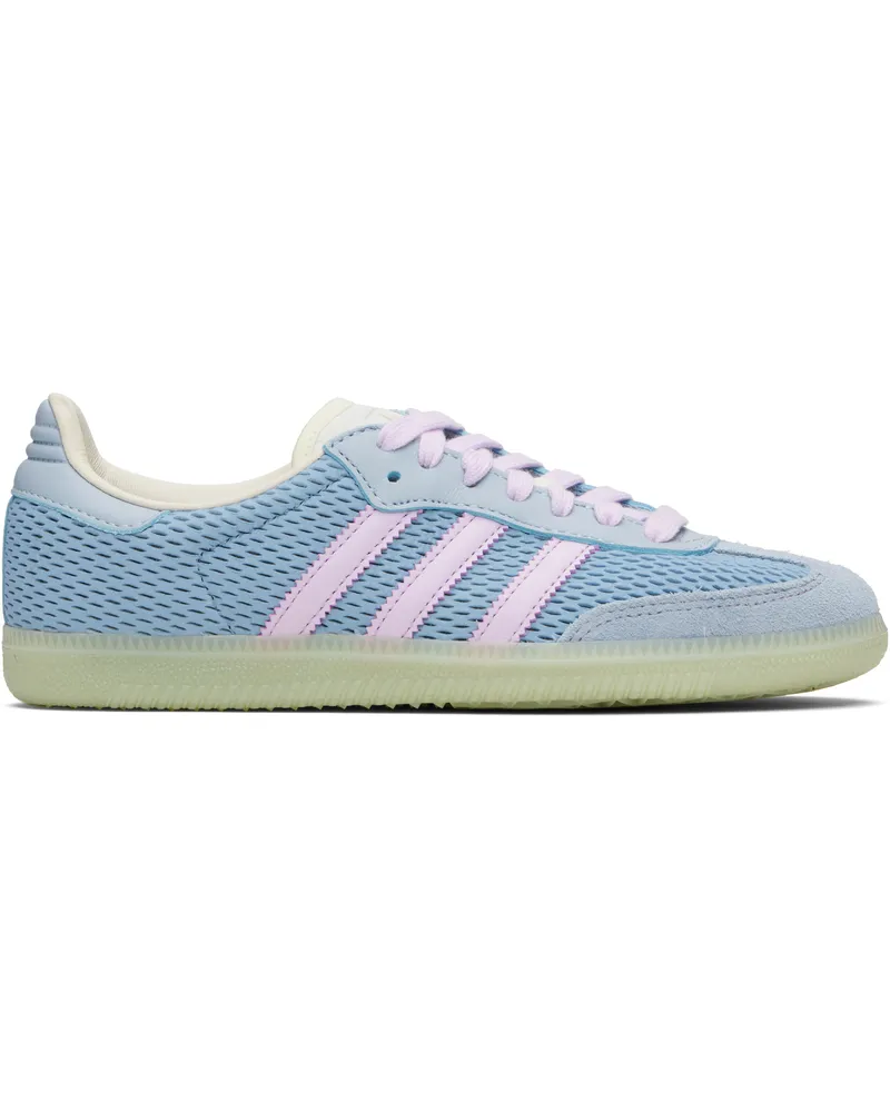 adidas Blue Samba OG Sneakers Tactile