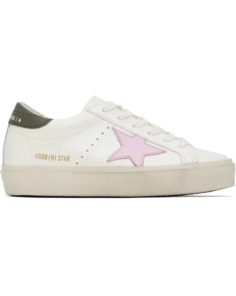 Golden Goose Off-White Hi Star Sneakers 12170