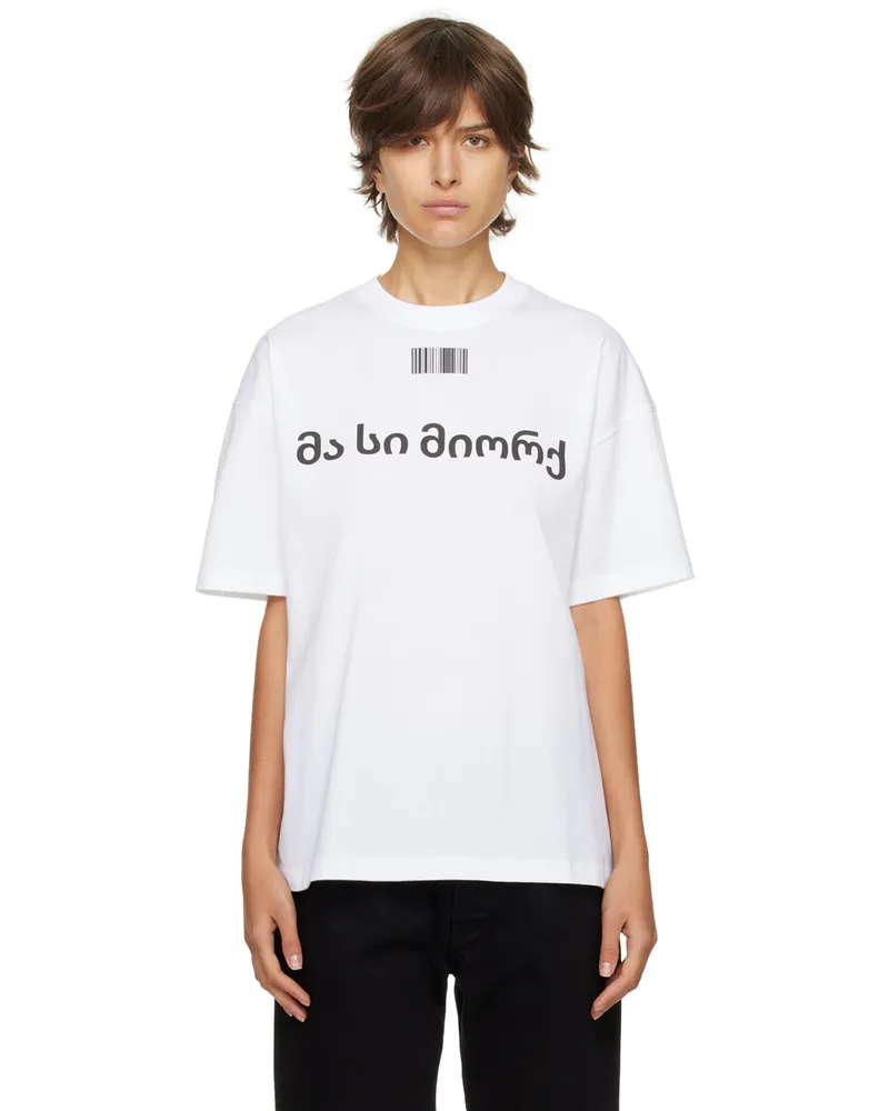 VTMNTS White Georgian Love T-Shirt White