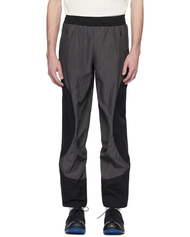 Adererror Gray & Black Aerox Product. 89 Trousers Grey