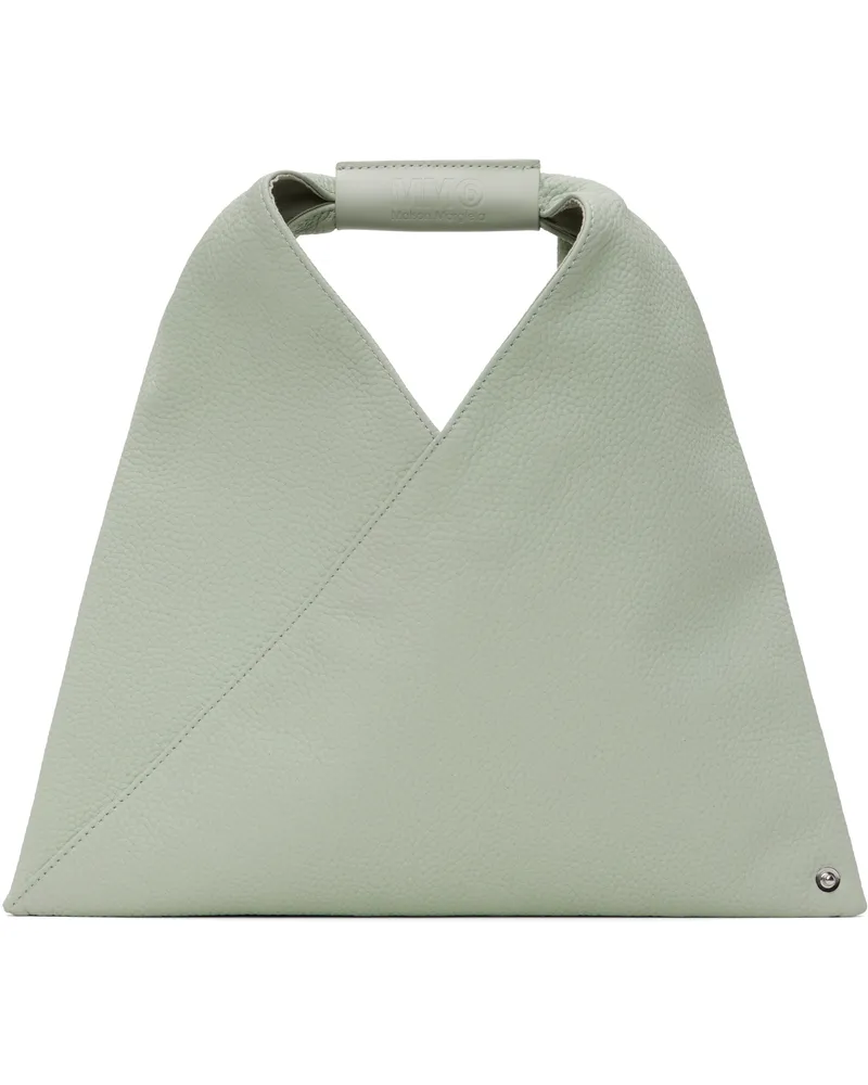 Maison Margiela Gray Mini Triangle Tote T8135