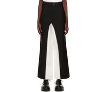 SSENSE Exclusive Black & White Trousers