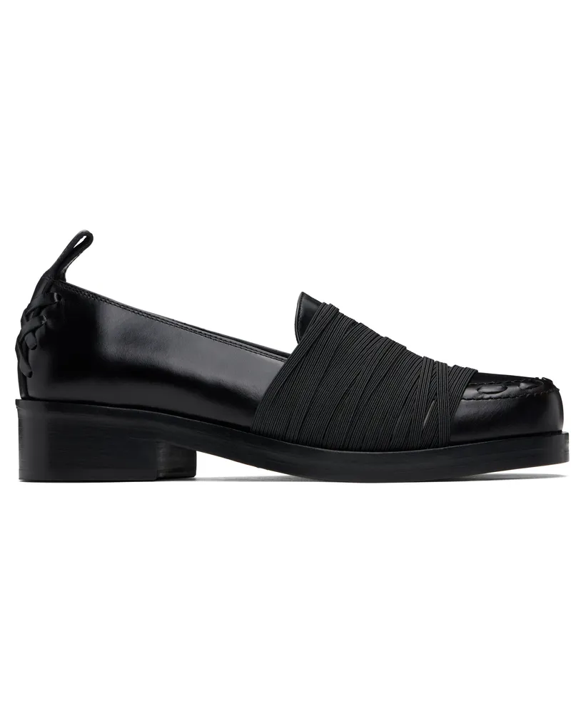 STEFAN COOKE Black Elastic Loafers Black