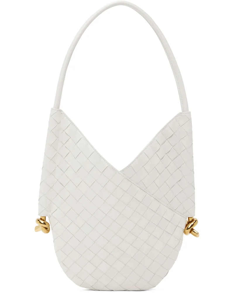 Bottega Veneta White Small Solstice Shoulder Bag 9092