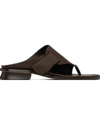 Maryam Nassir Zadeh Brown Tupelo Sandals Terrain