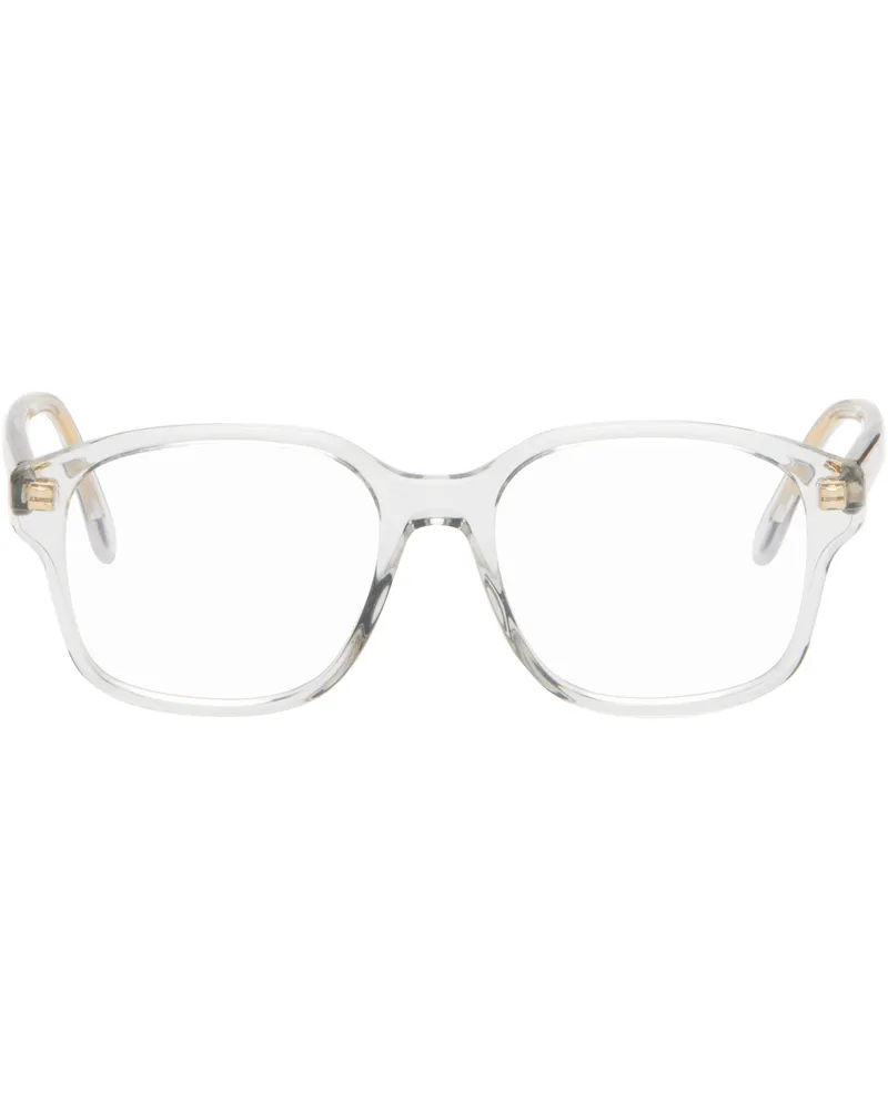 Loewe Transparent Slim Glasses Grey