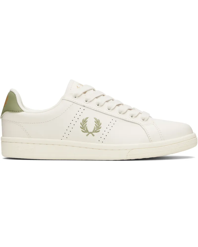 Fred Perry White B721 Leather Sneakers 760light