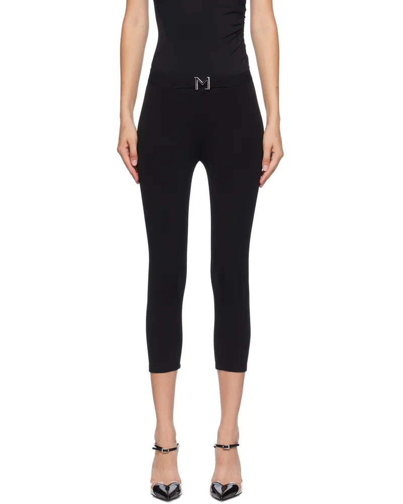 Thierry Mugler Black M Capri Trousers 1999