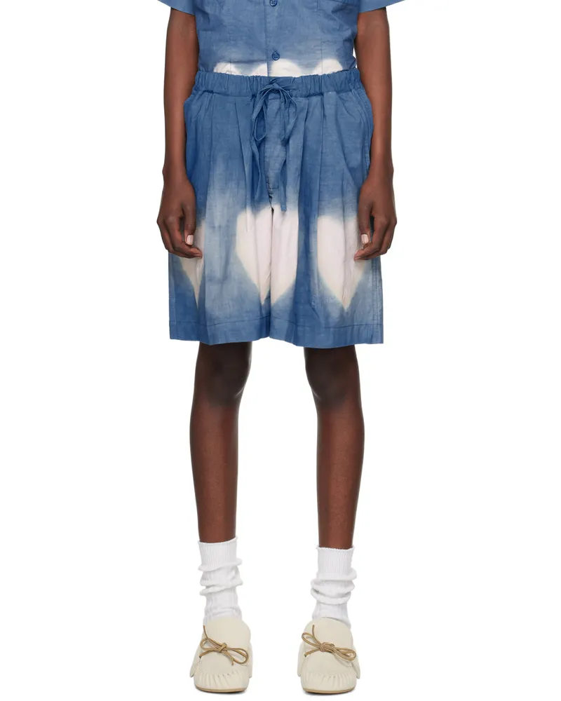 STORY mfg. Blue Bridge Shorts Heart