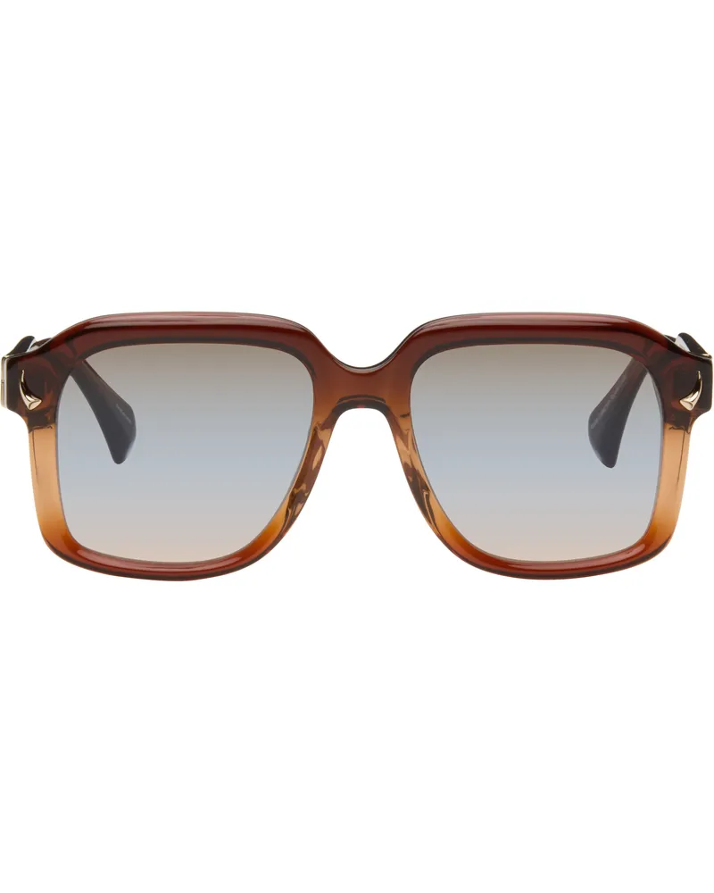 Vivienne Westwood Brown Square Sunglasses 189