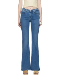 Frame Denim Blue 'Le High Flare' Jeans Samson