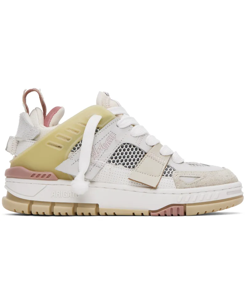 Axel Arigato Gray Patchwork Sneakers Beige