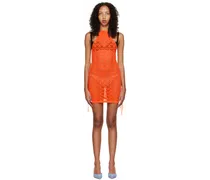 SSENSE Exclusive Orange Minidress