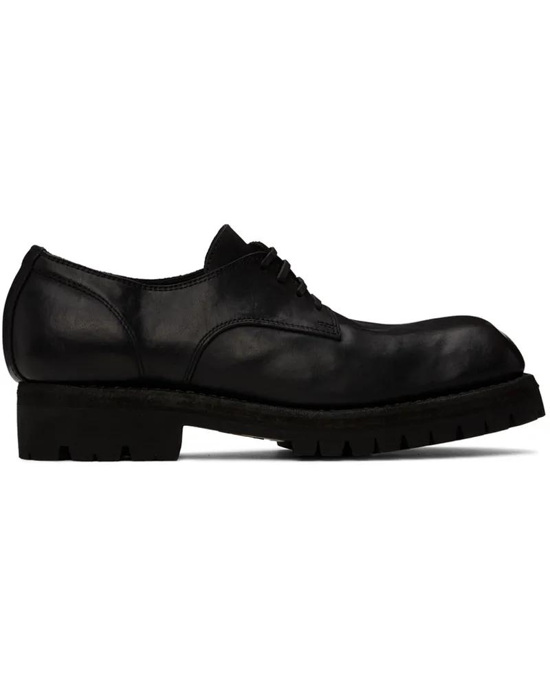 GUIDI Black 79082V Derbys Blkt