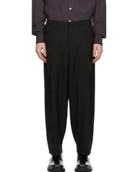 Factor's Black Balloon Trousers Black