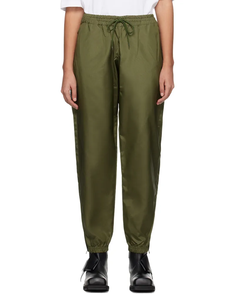 WARDROBE.NYC Green Utility Trousers Military