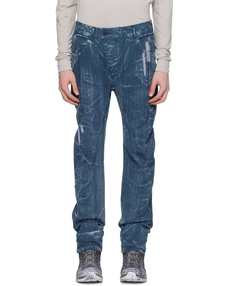 Boris Bidjan Saberi Blue P1C Jeans Ultramar