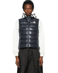 Moncler Navy Down Ghany Vest Navy