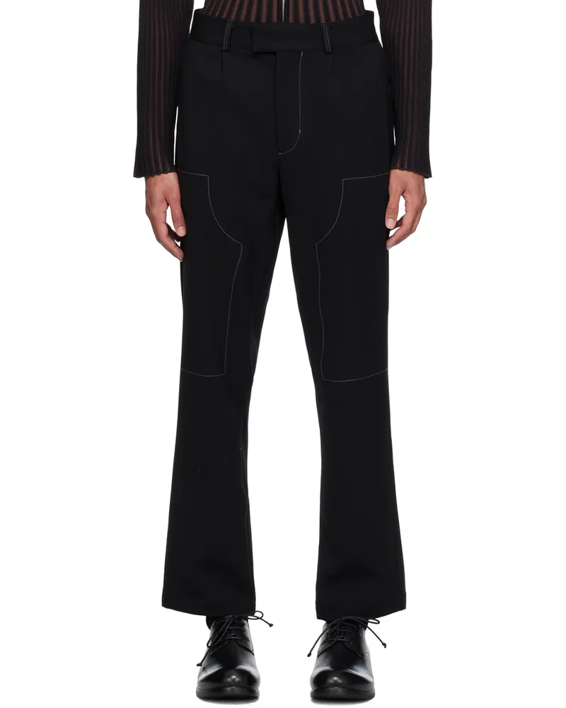 Soulland Black Emery Trousers