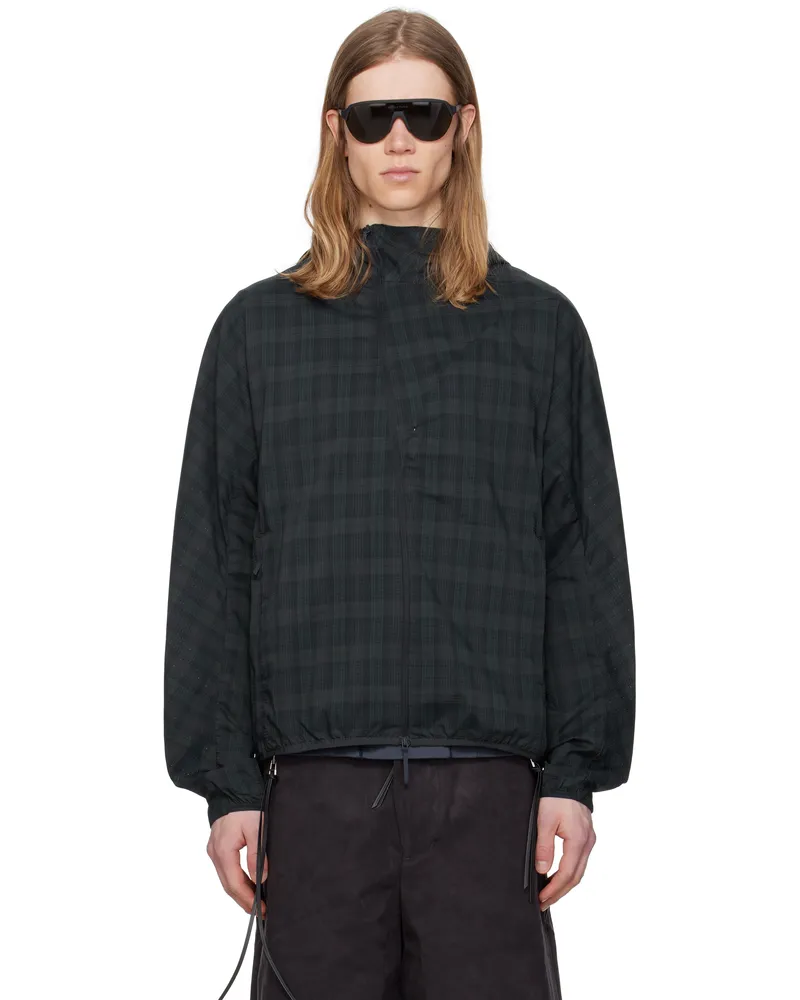 Post Archive Faction Navy & Green 8.0 Technical Right Jacket Green