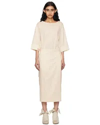 Toogood Off-White 'The Sieve Maker' Maxi Dress Fading