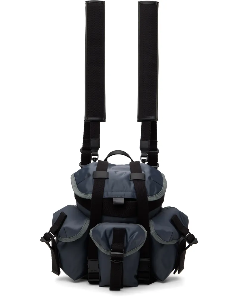 Sacai Navy Alice Small Backpack 375