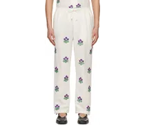 Off-White Floral Trousers